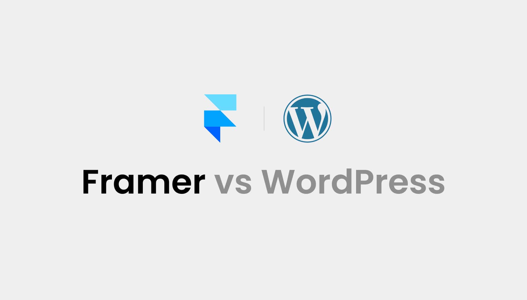 framer vs wordpress