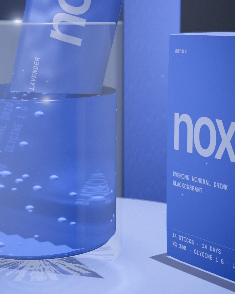 The amnox glass at 21:00