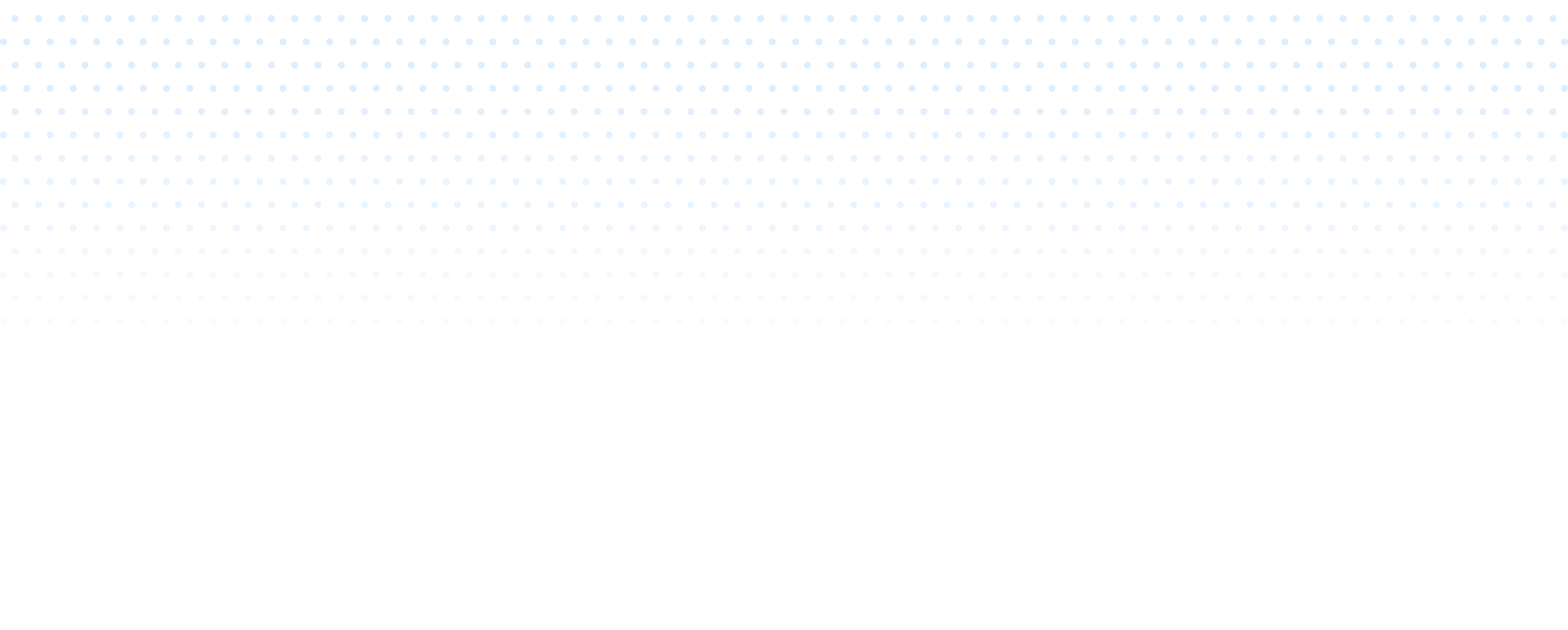 A dark background adorned with numerous blue dots, creating a starry effect.