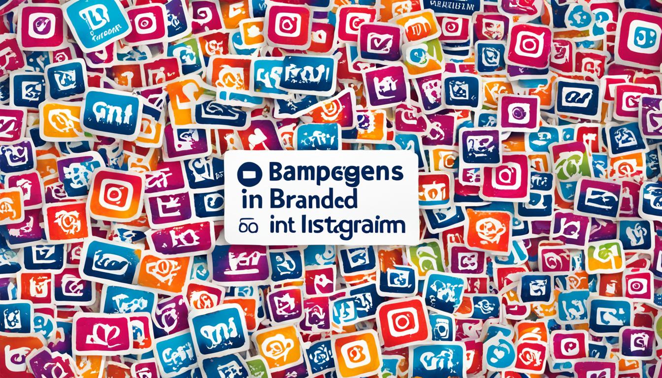 Create an image that showcases the power of branded hashtags on Instagram. Use bold, vibrant colors to represent the energy and excitement of successful campaigns. Incorporate elements such as a branded product or logo and a variety of diverse and engaged users using the hashtag. Show the impact that the campaign has had on increasing engagement, reaching new audiences, and building a strong community around the brand.