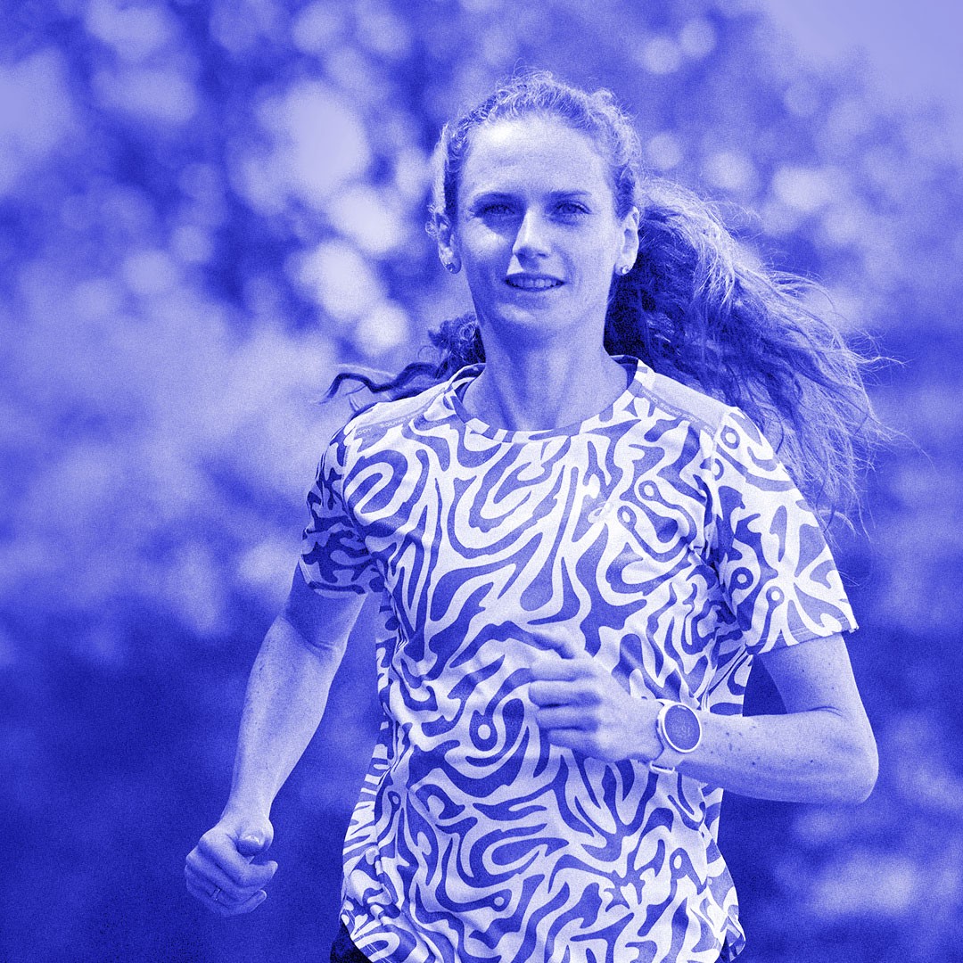 Fabienne Königstein joggt