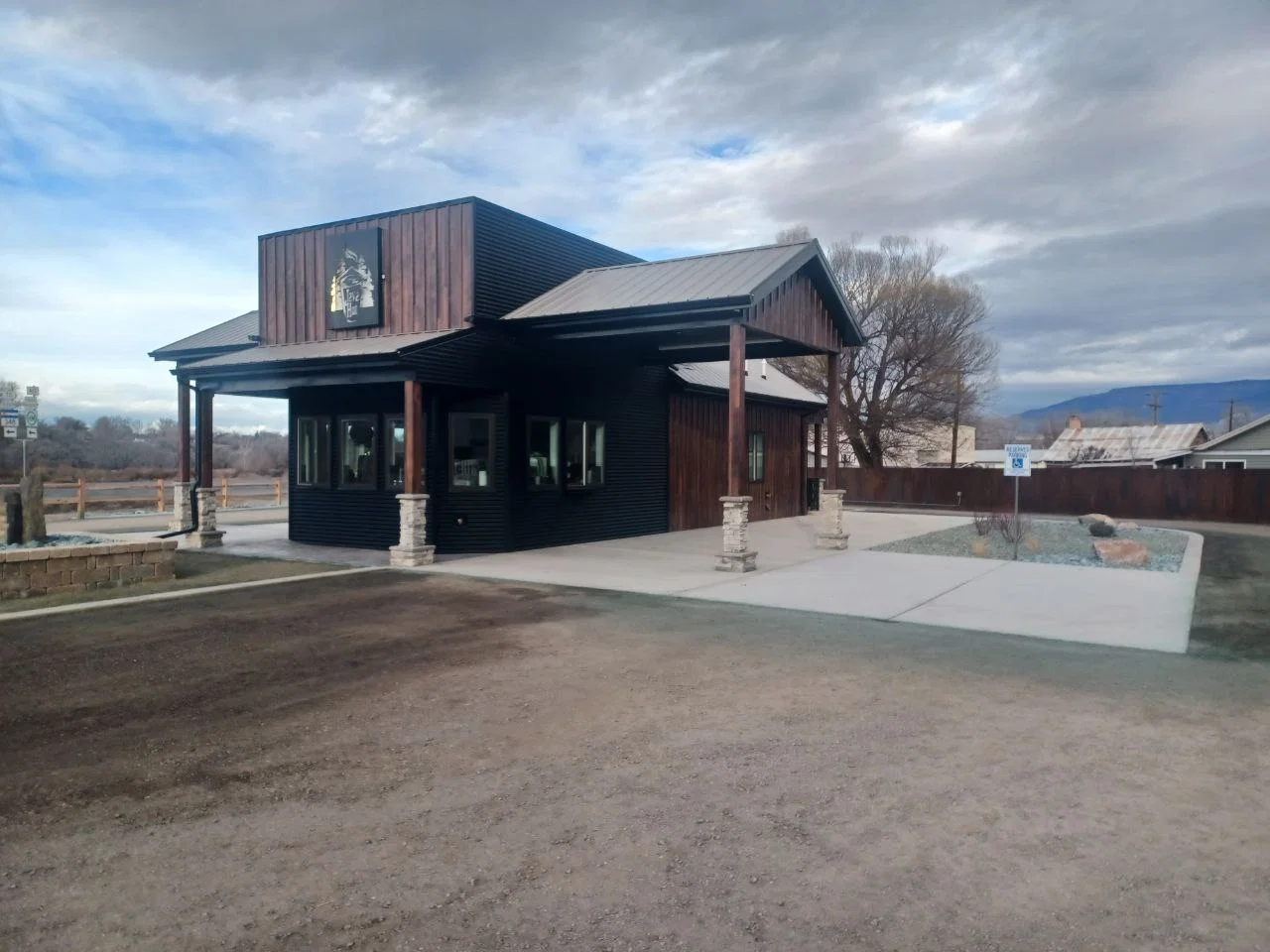 Light commercial building drafting project — Java Hut coffee shop Western Slope Colorado