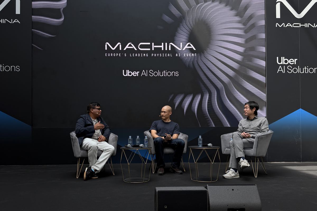 AI Circle at MACHINA conference stage