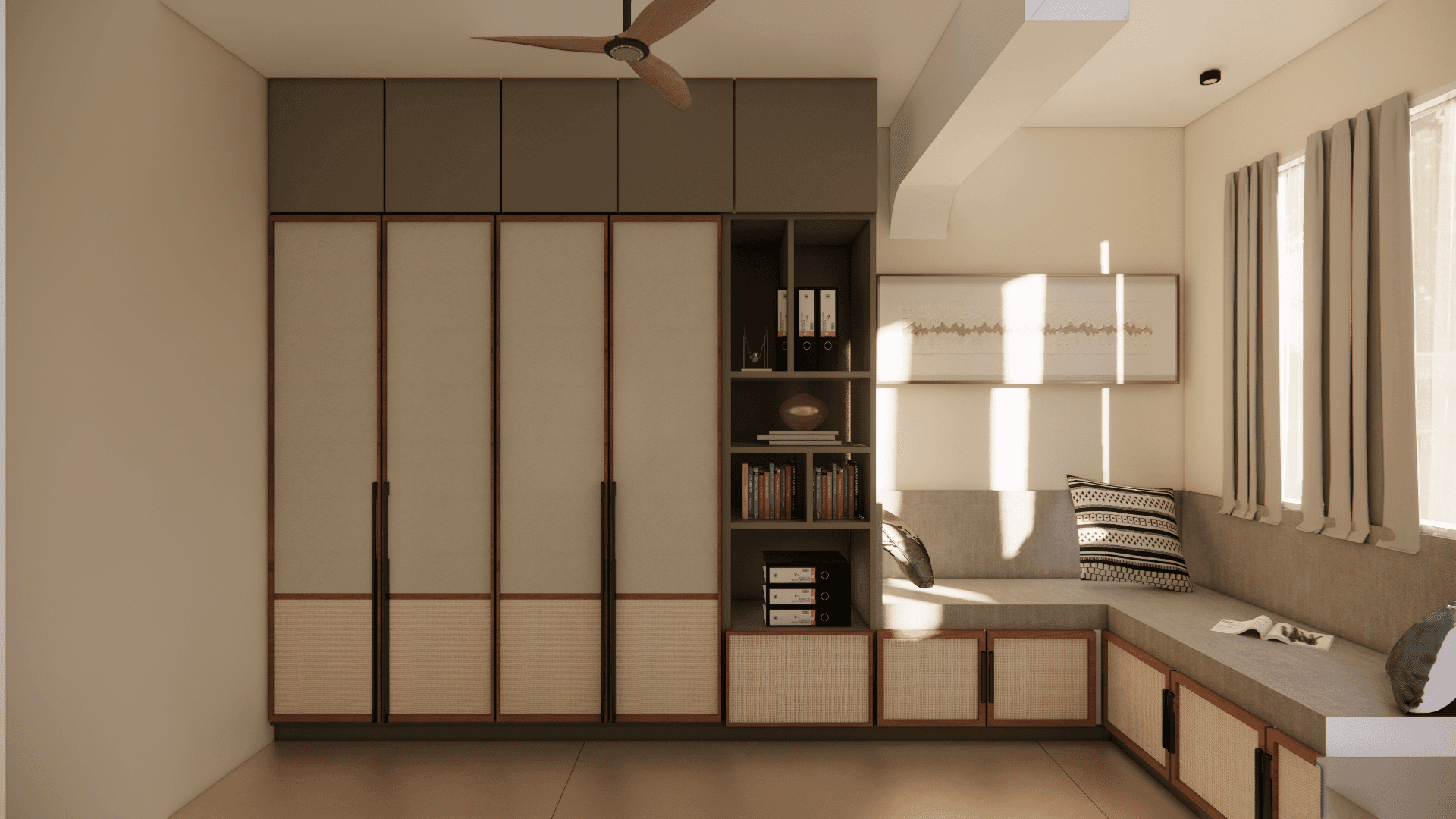 Project showcase image featuring a modern, refined interior.