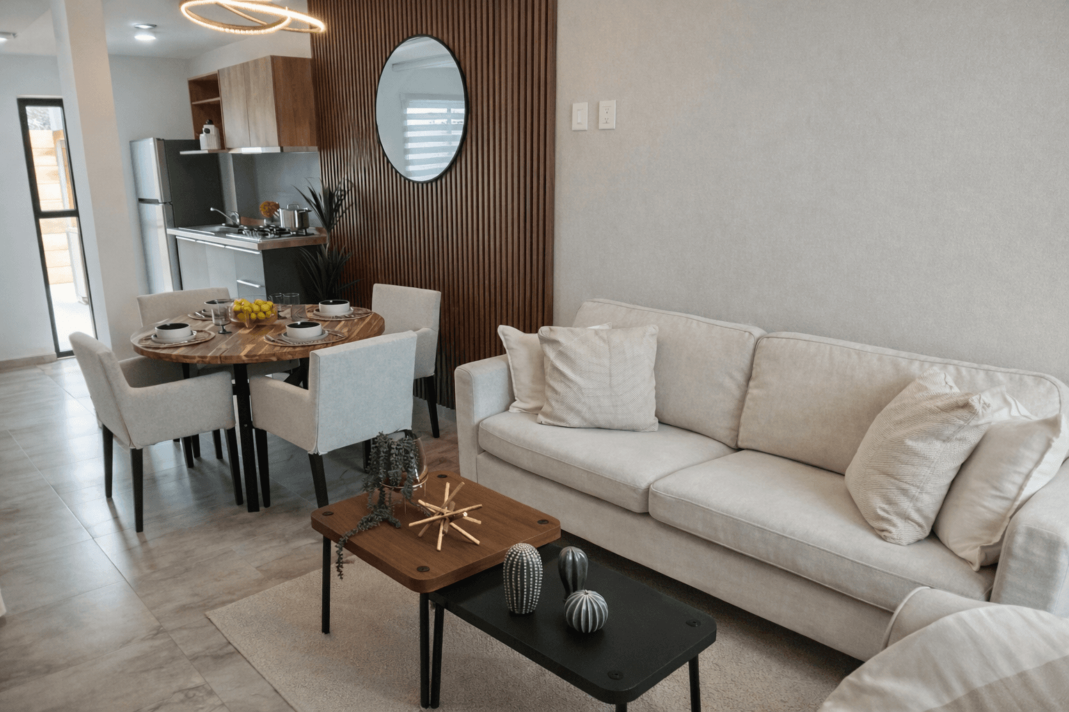 Dynamic picture of a cyclist riding downhill