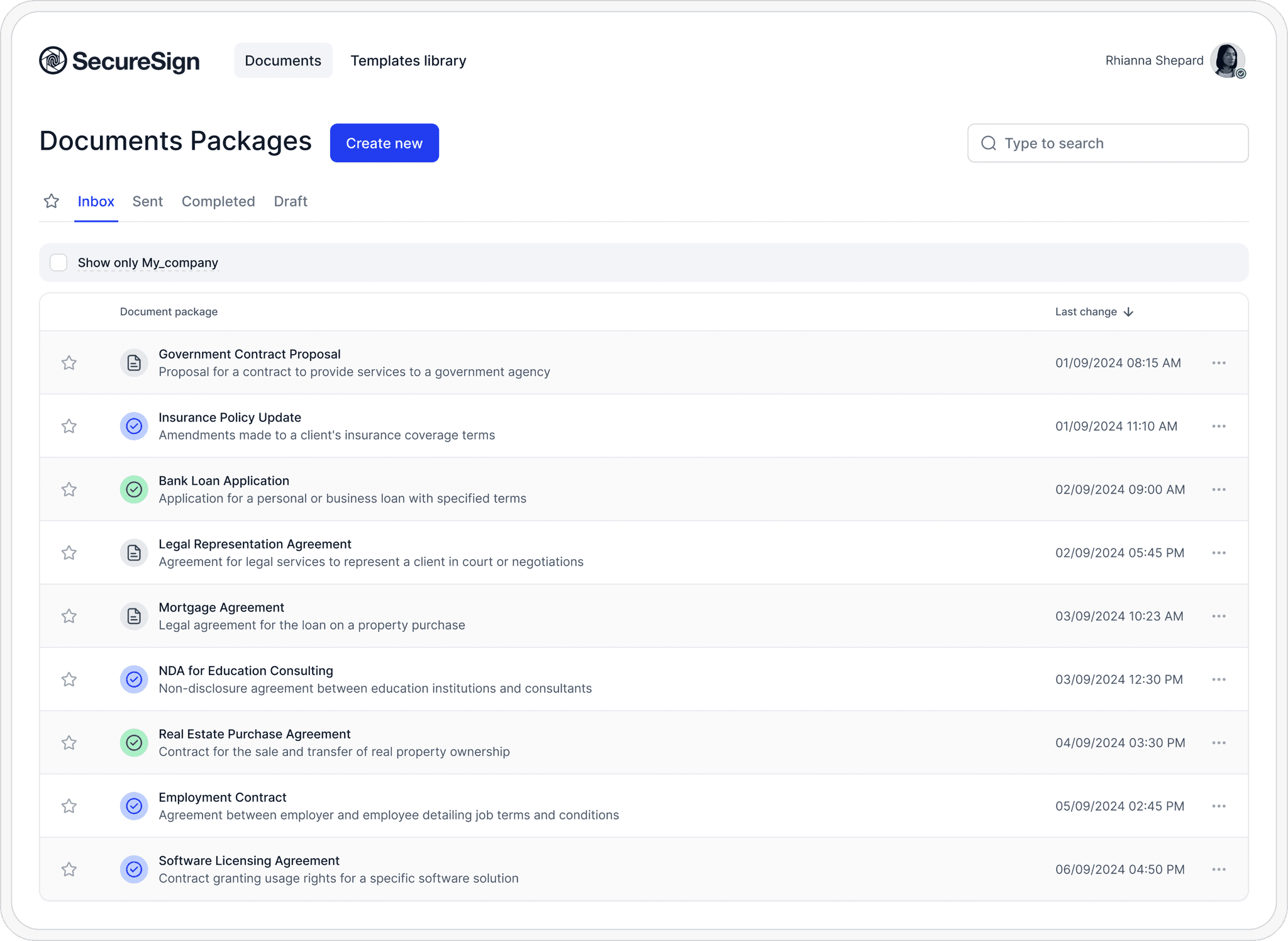 Esignatures With Advanced Signer Identity Verification Securesign