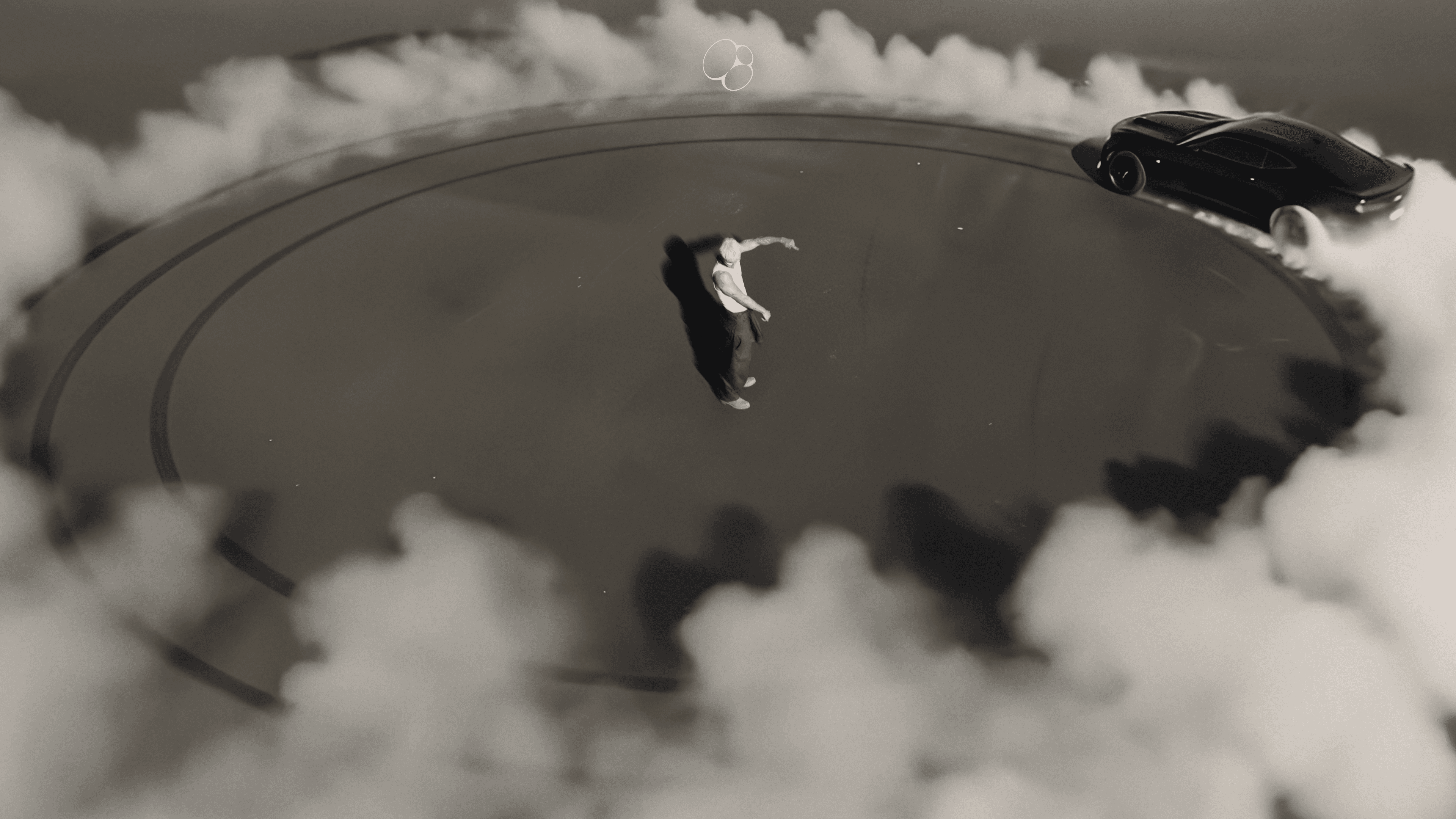 An image of a smartphone on top of an eletronic surface