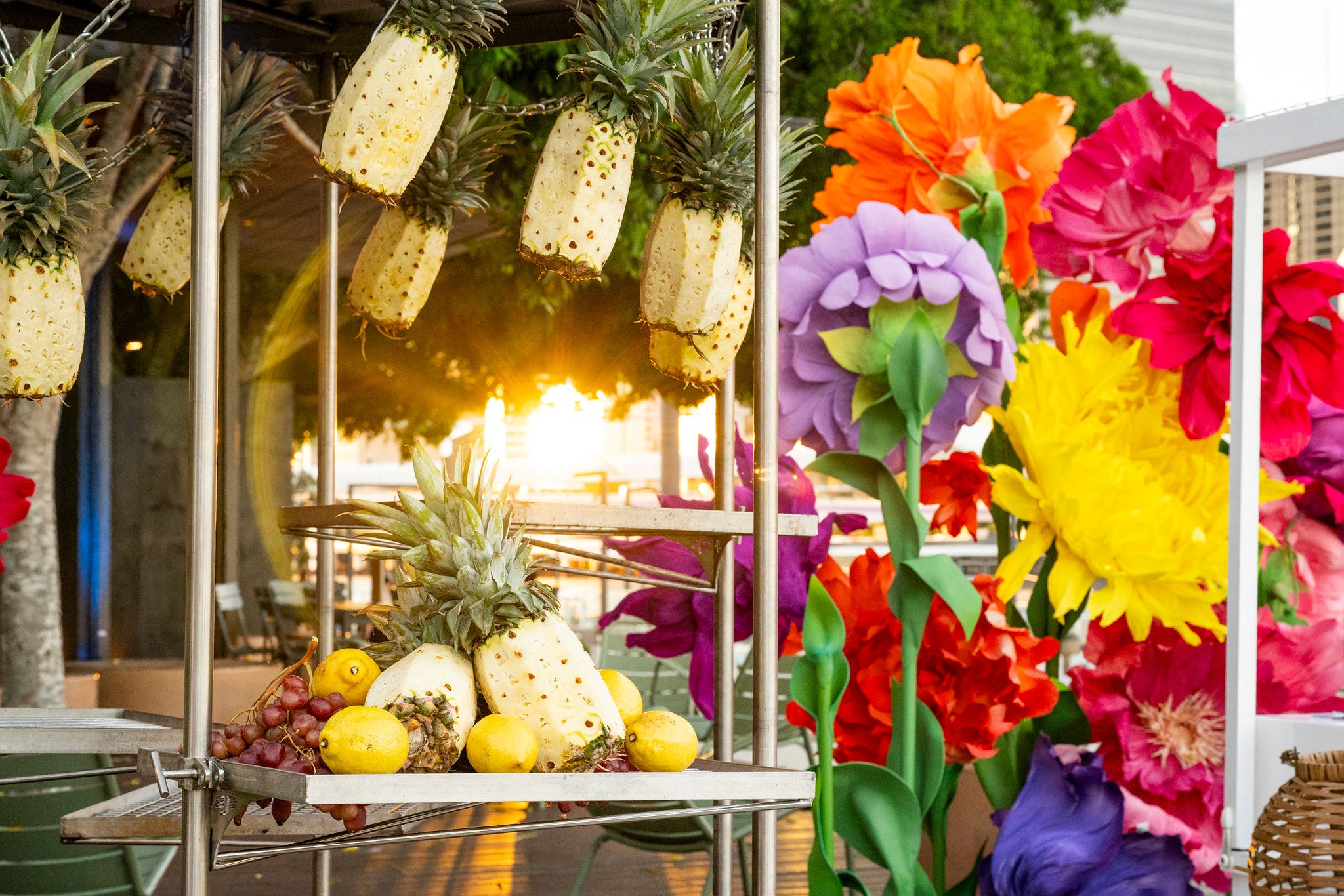Chargrilled Pineapple & Dessert Station at the Australian Tourism Exchange 2025