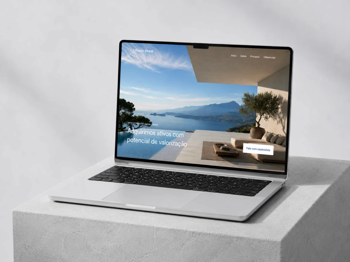Notebook exibindo o projeto Urbanis Invest.