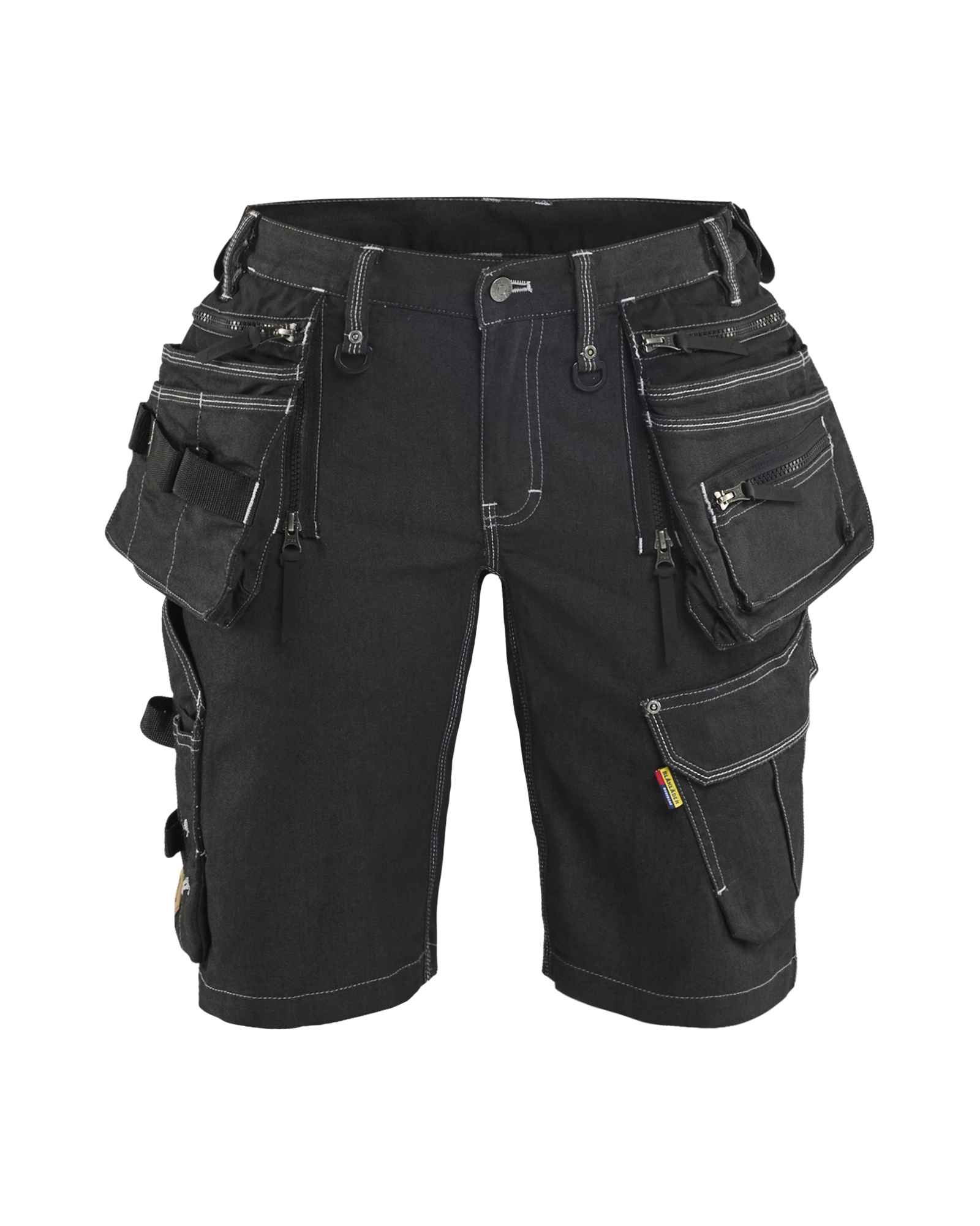 Werkshort voor dames — Blåkläder Dames Short Denim Stretch X1900