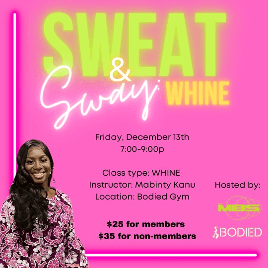 sweat+sway-whine-event