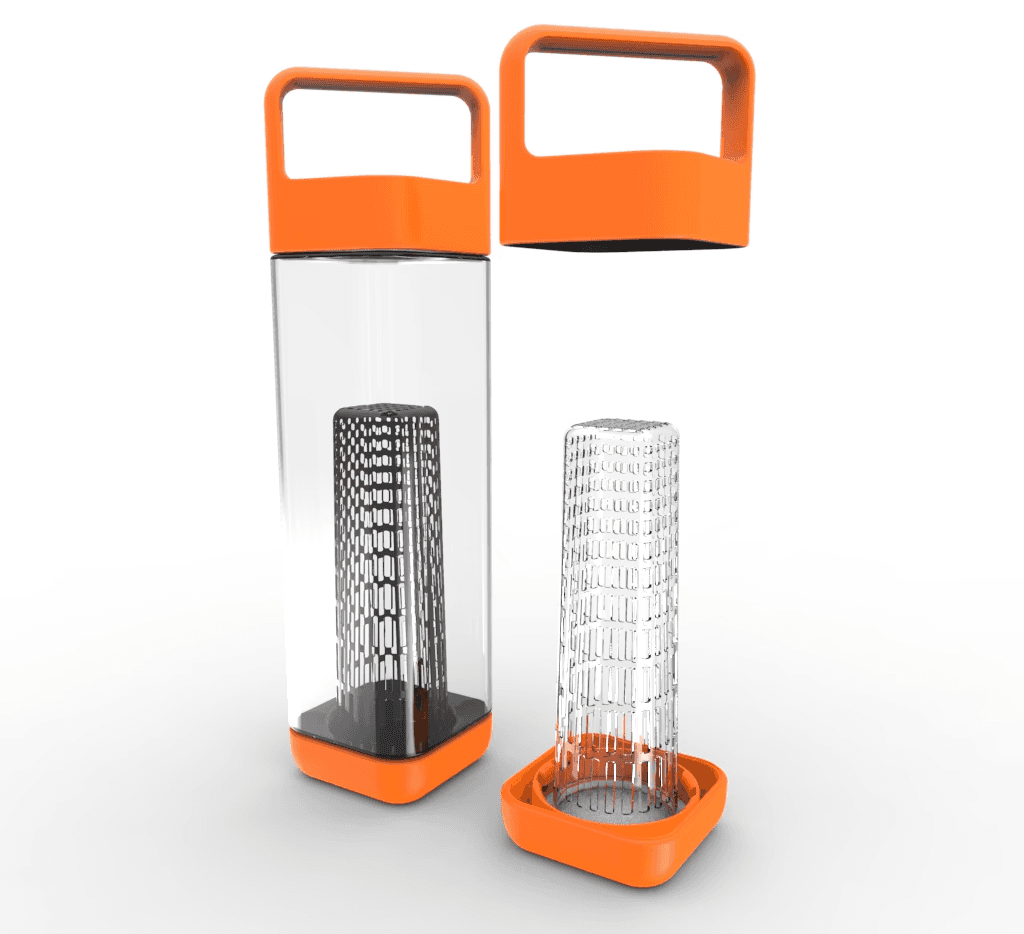 Clean Bottle Rendering