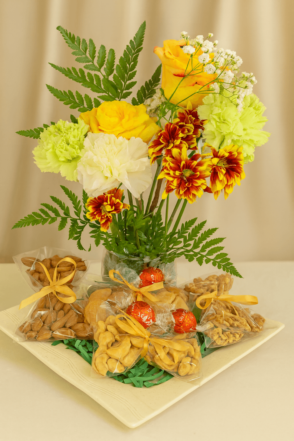 Luxe Floral Snack Tray