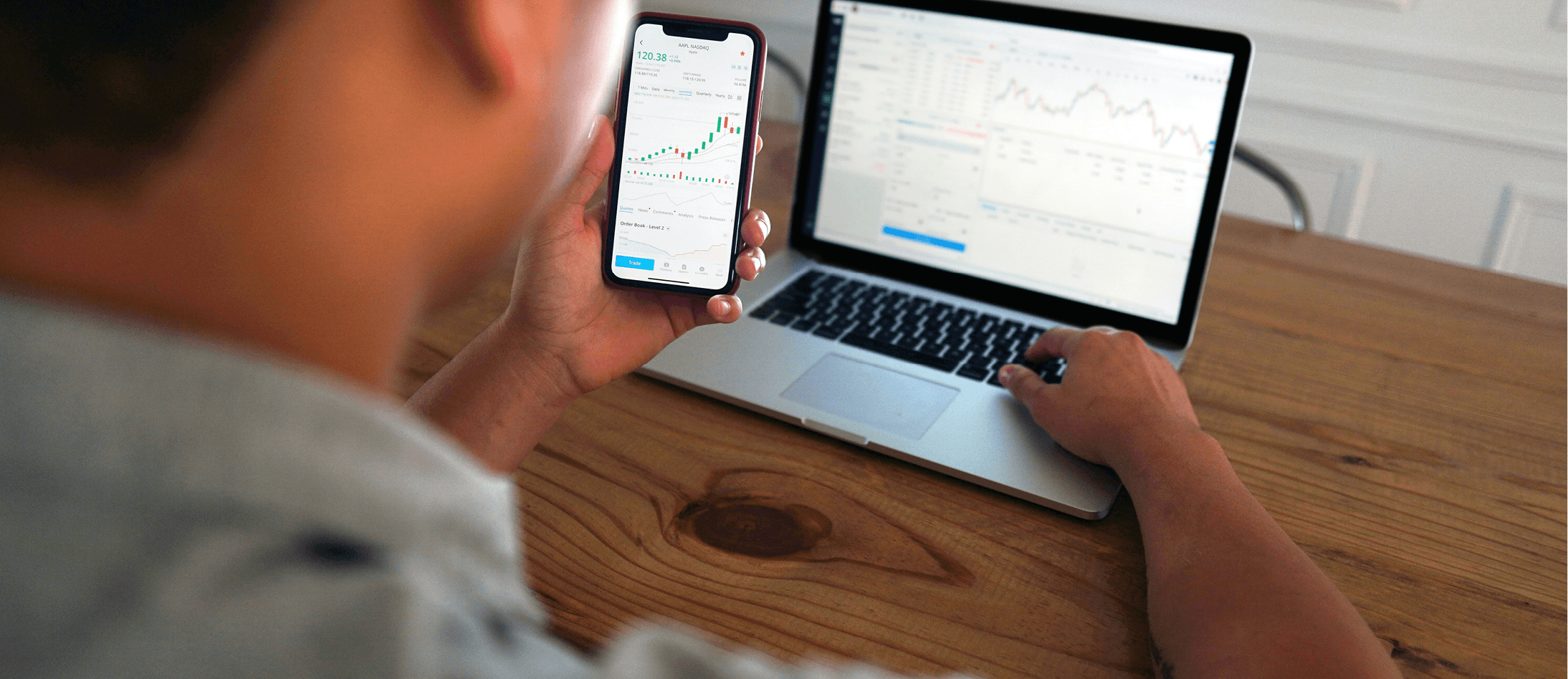 Person trading stocks using devices - Why Is Polymarket Invite Only