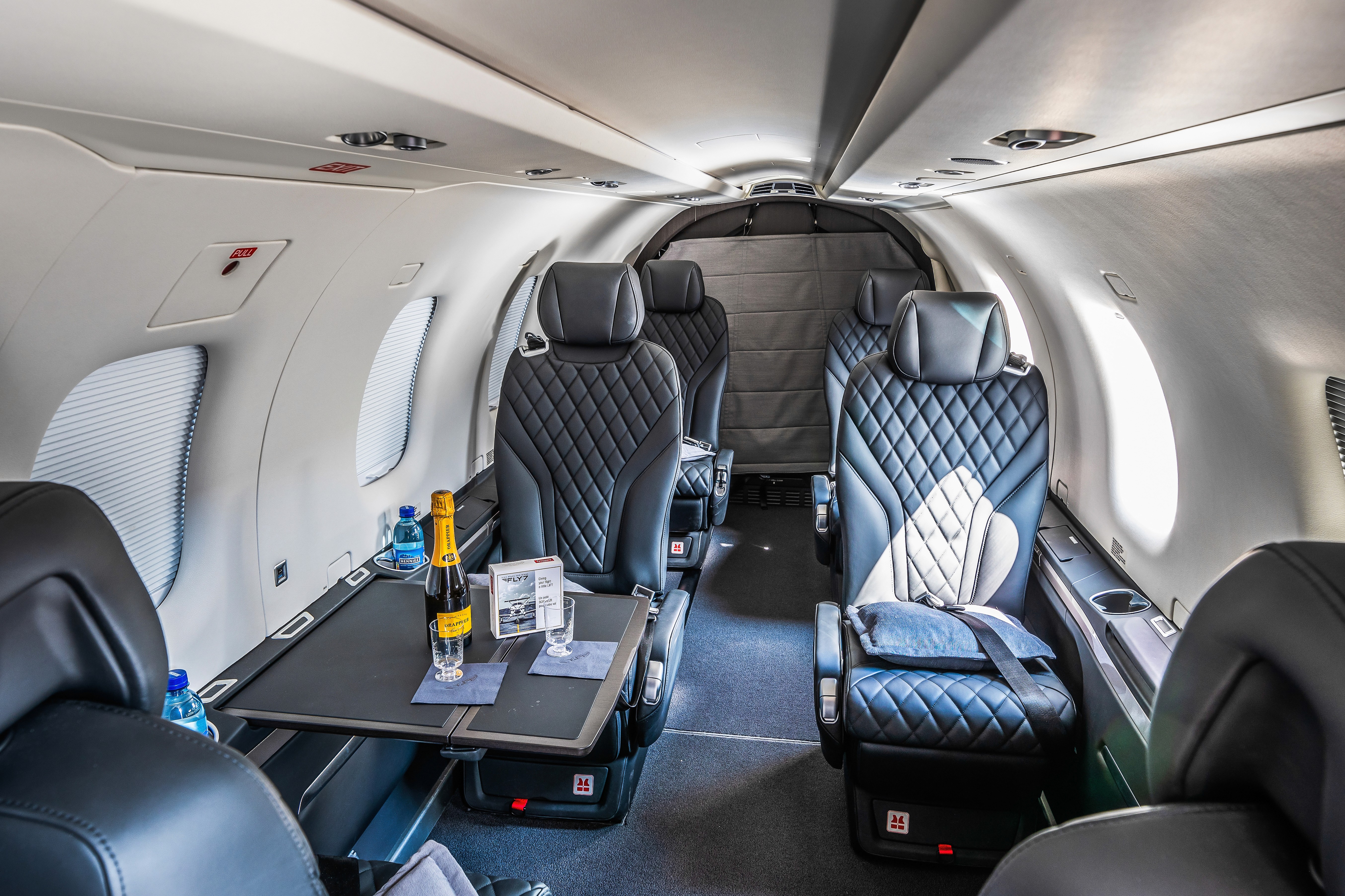 Pilatus PC-12 interior