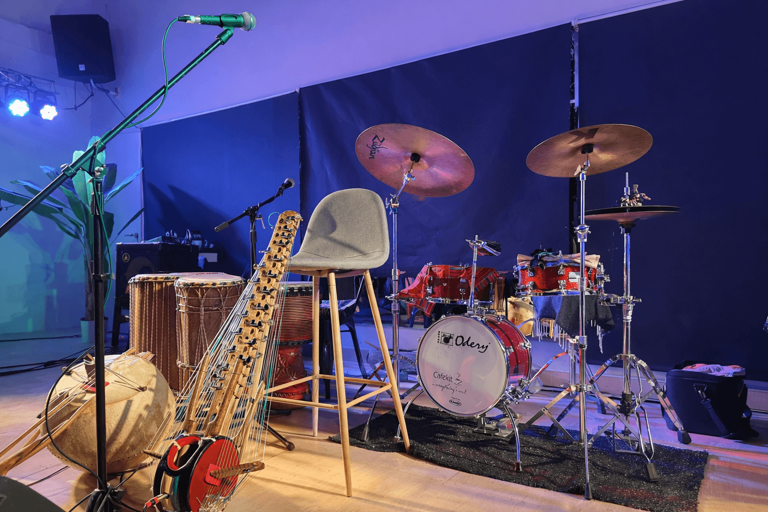 a beach bonfire in the evening
