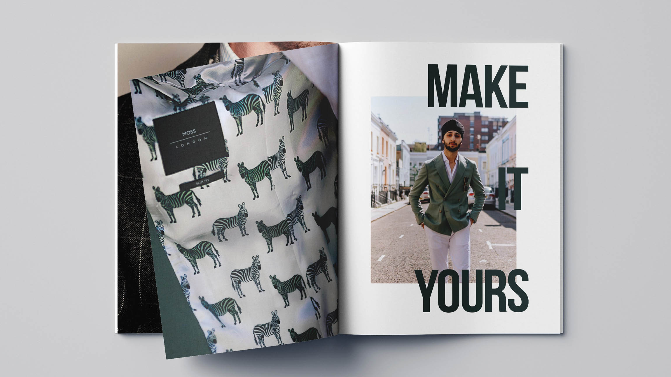 Moss brand book design by UK designer Dan Bailey