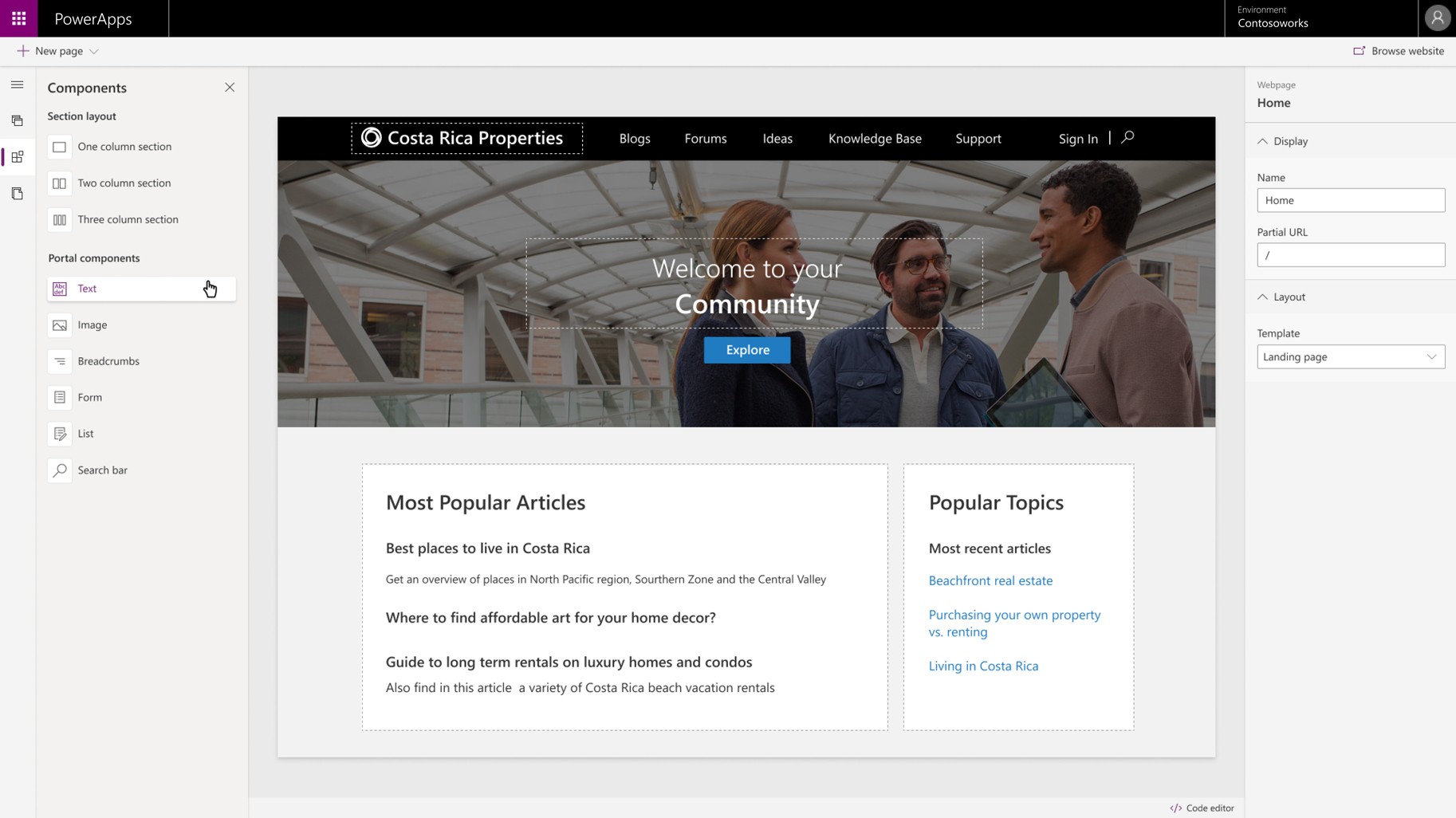 Power Pages, low-code external-facing sites | Microsoft Power Apps