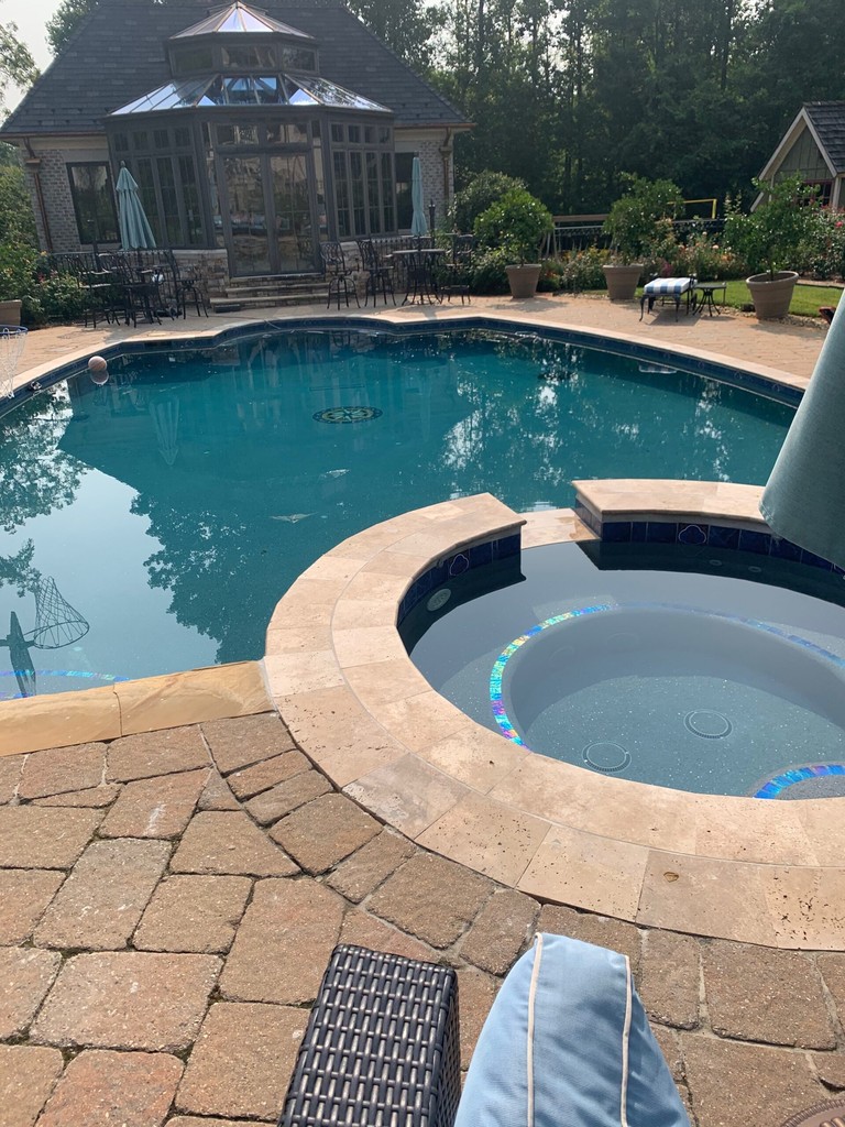 Custom swimming pool