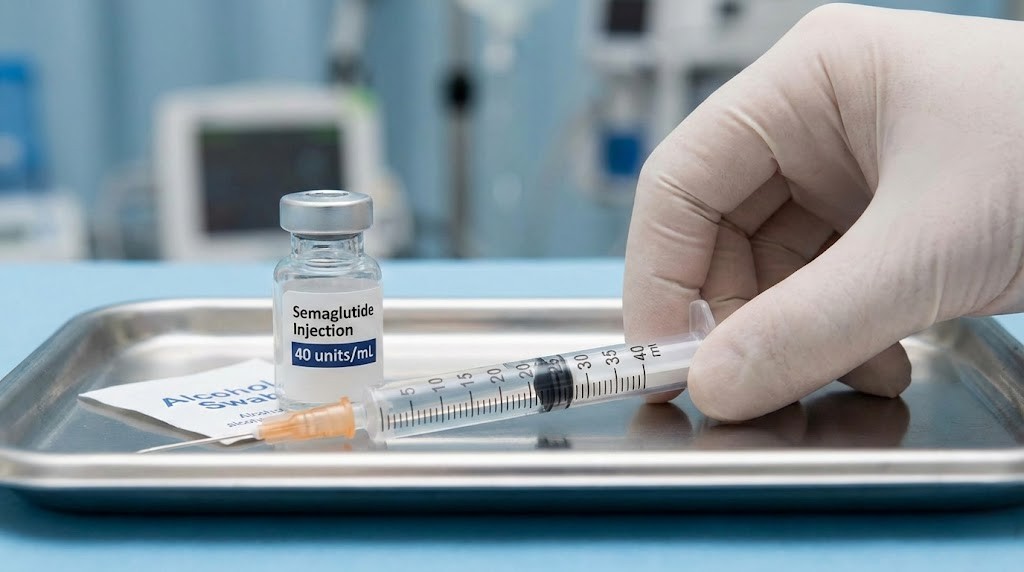 40 units of semaglutide