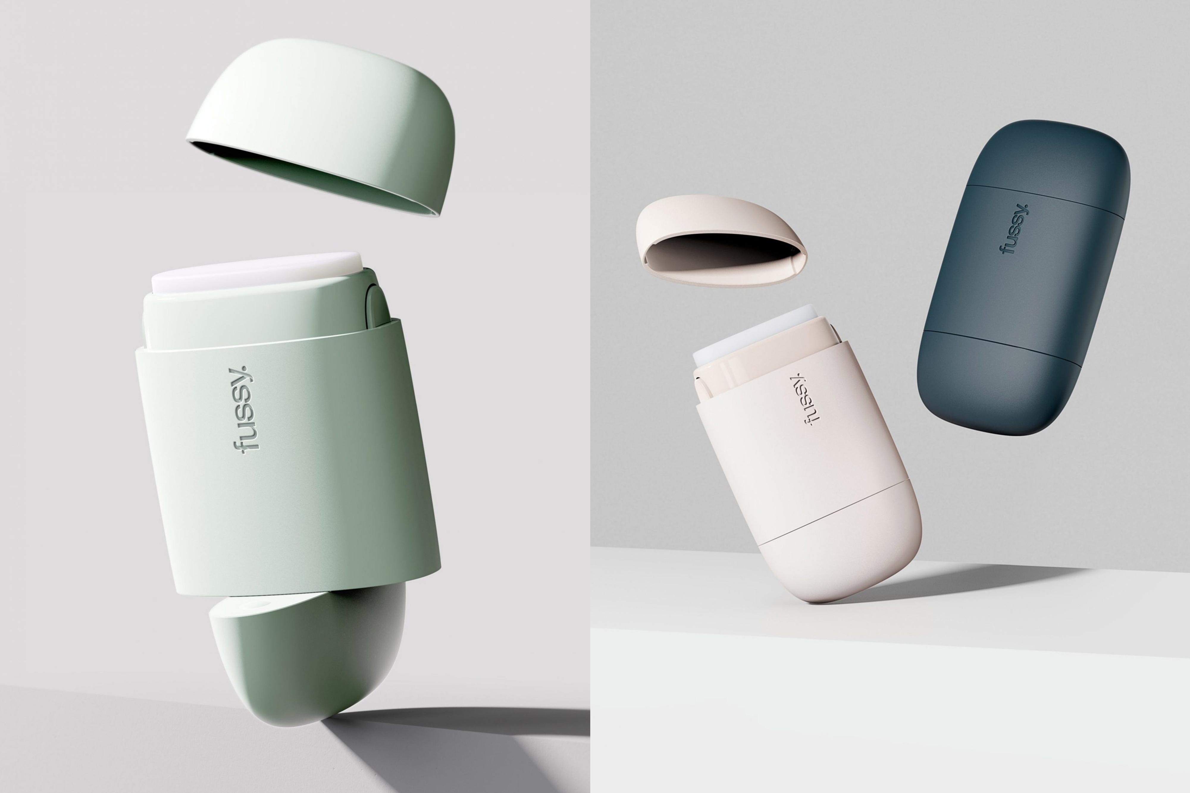 fussy branding for start up deodorant brand fussy award winning wellness and healthcare - blond creative 