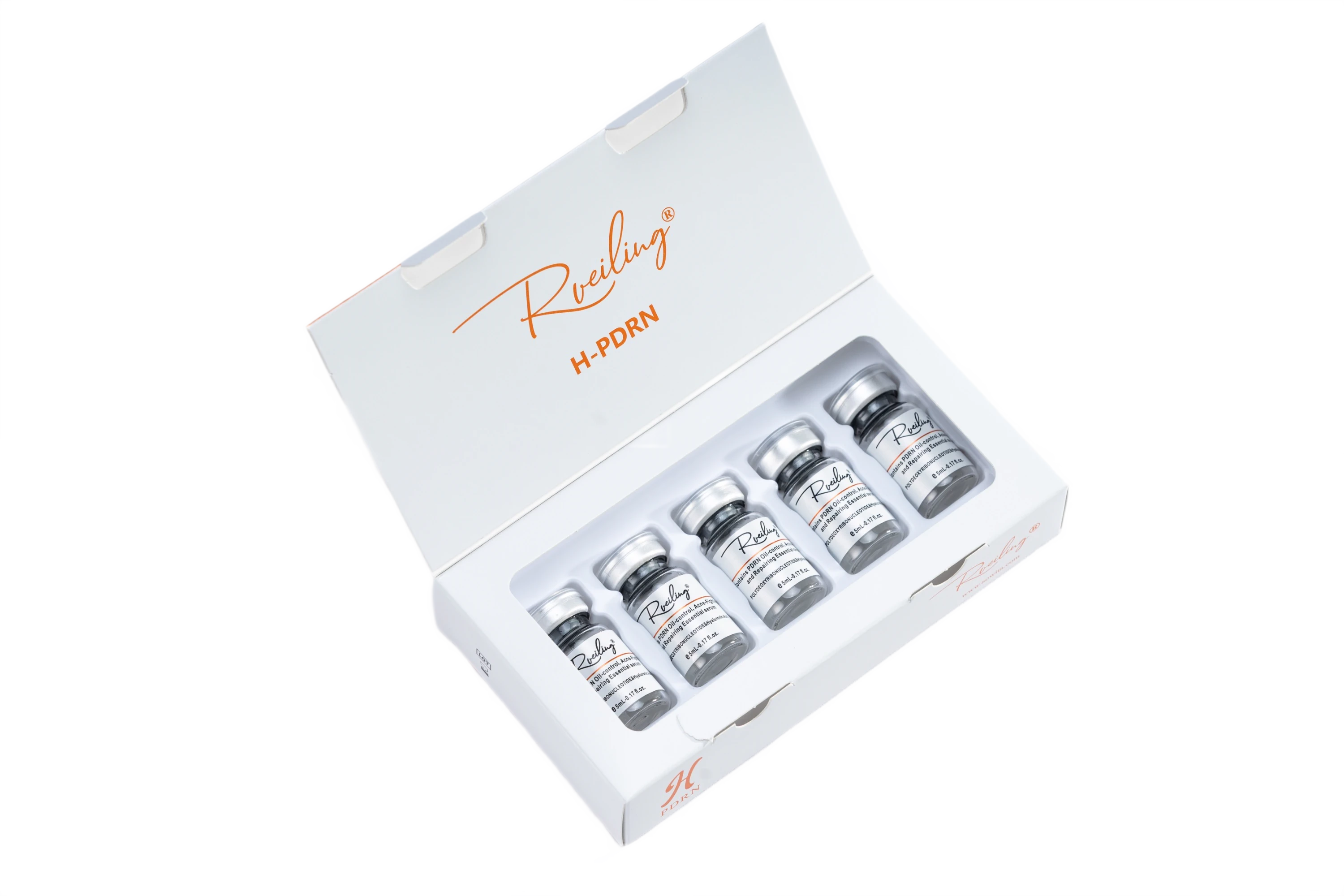 Injectable-style PDRN HA serum used in aesthetic skincare procedures