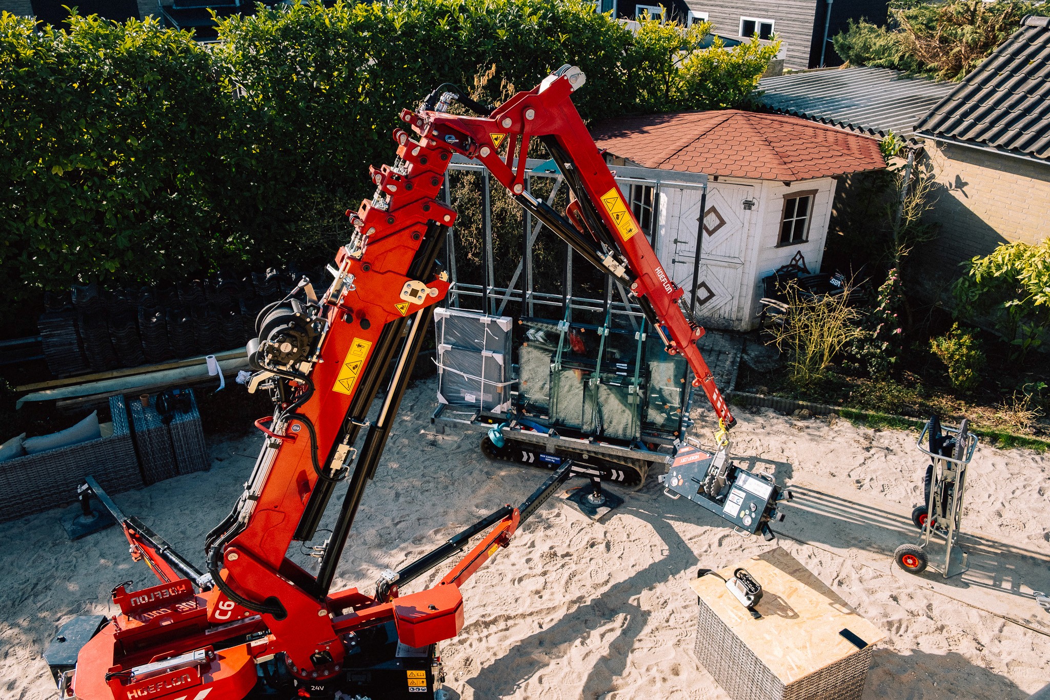 Plaatsen van prefab dakkapel