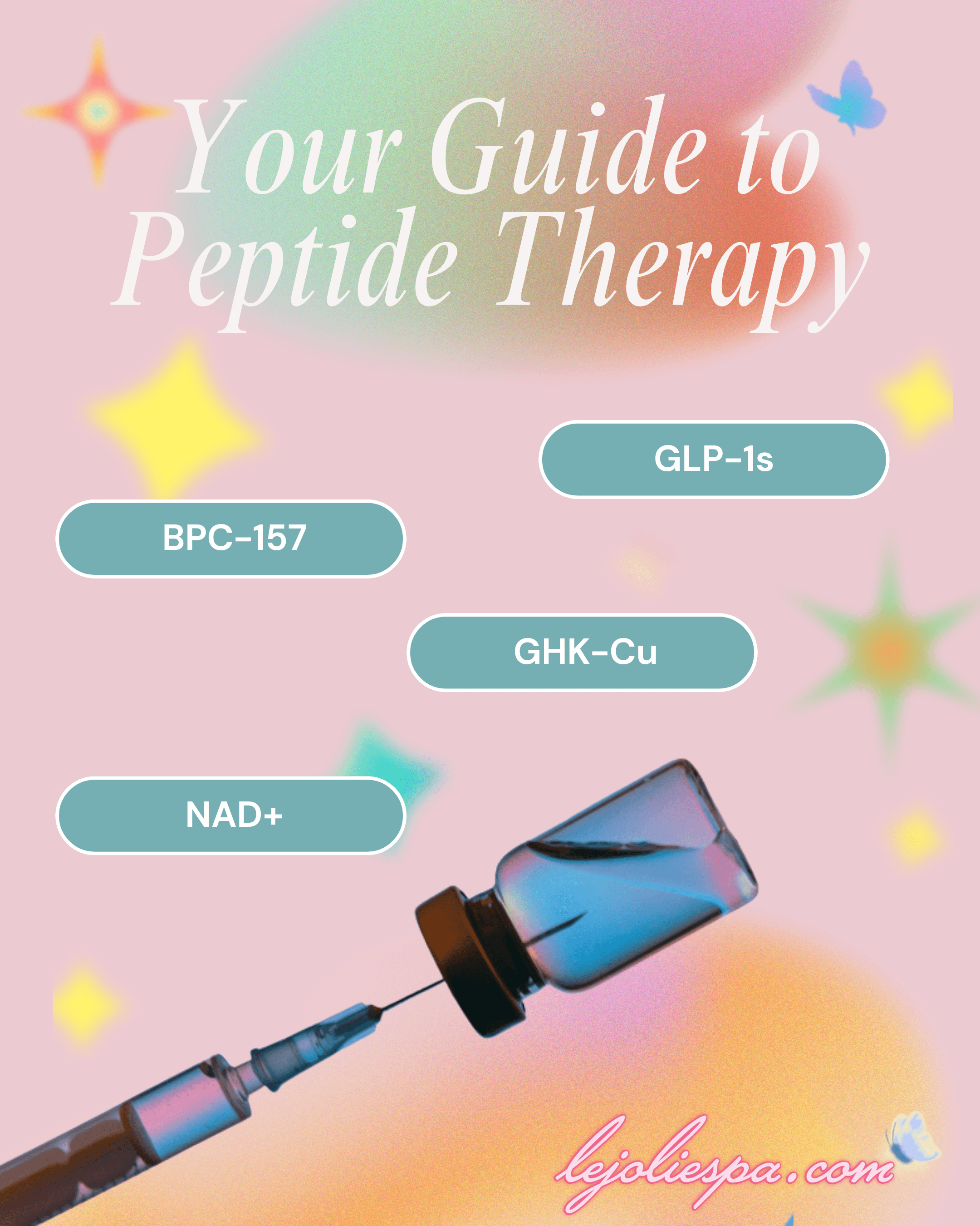 peptide therapy infograph