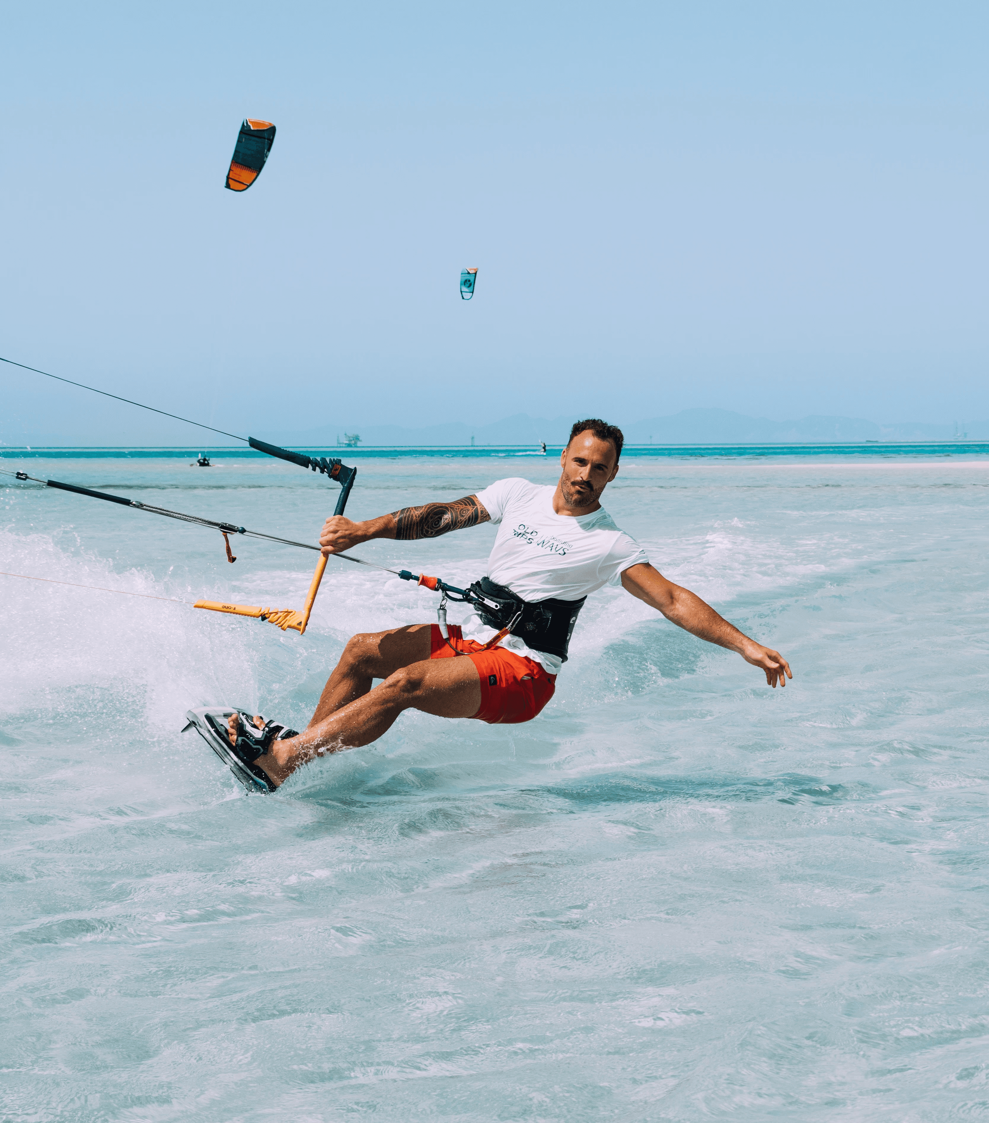 Cobertura para kitesurf