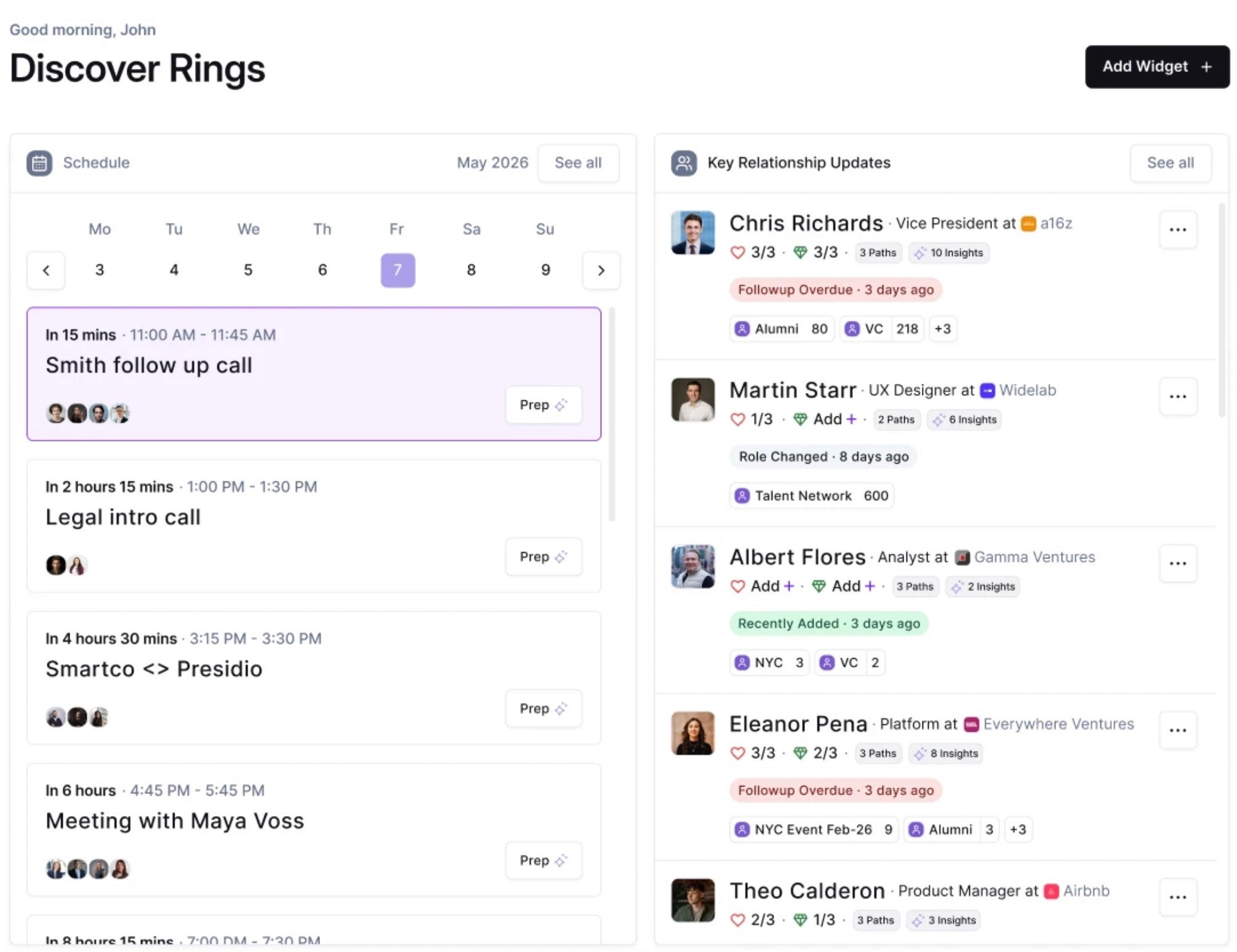 Rings AI - Best CRMs for Professional Services Firms