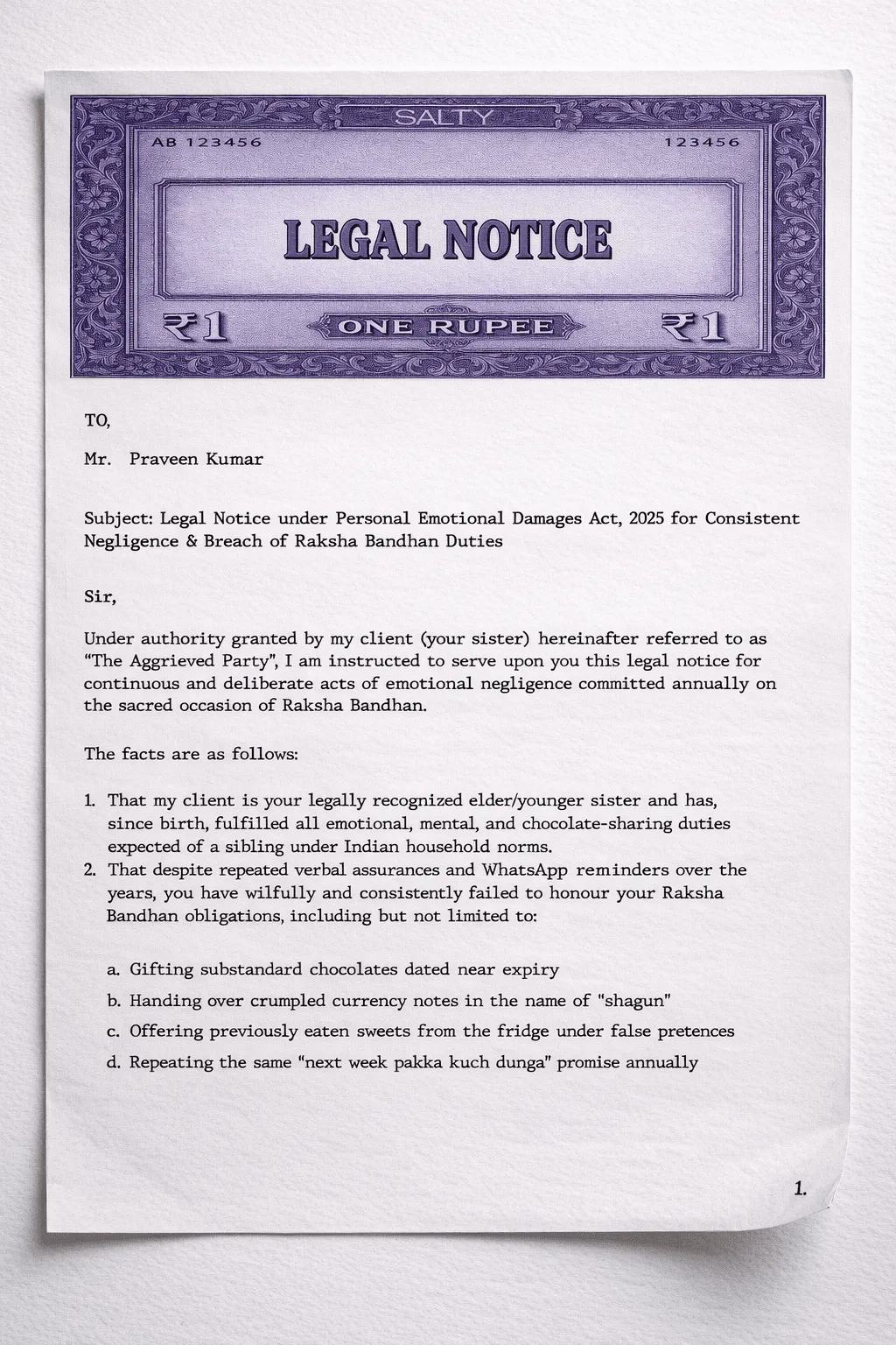 Legal Notice