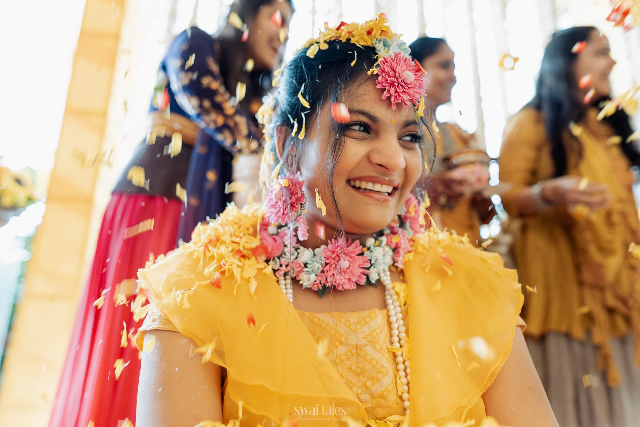 Haldi Marwadi Wedding Westin Goa