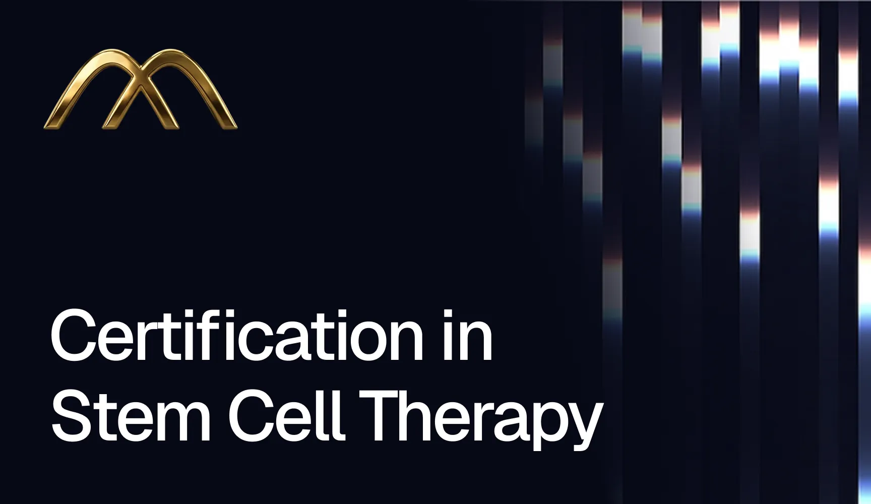Course card for Certification in Stem Cell Therapy