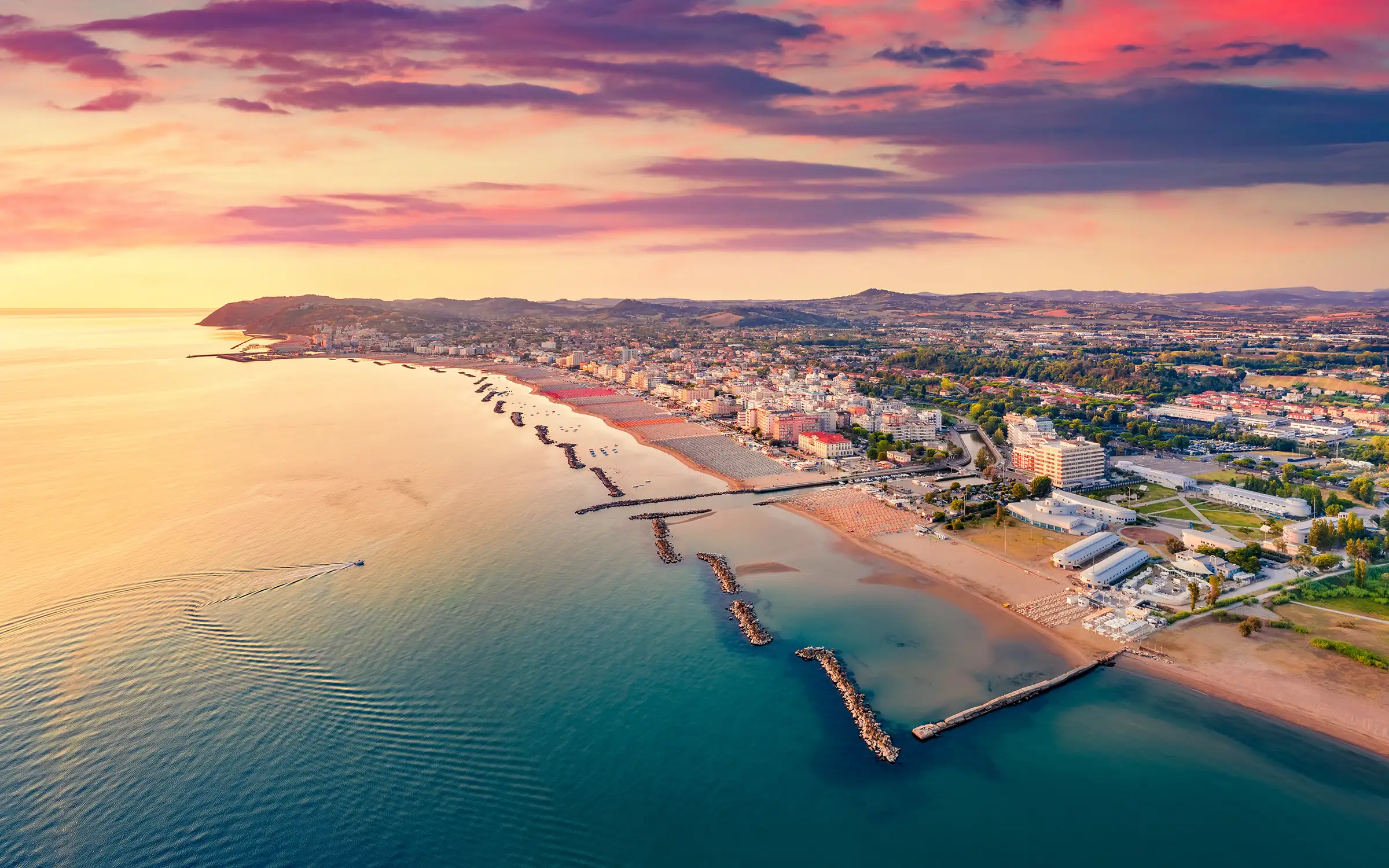 Cattolica er en av byene vi sykler innom på Sykkelferie ved Adriaterhavskysten | Expa Travel