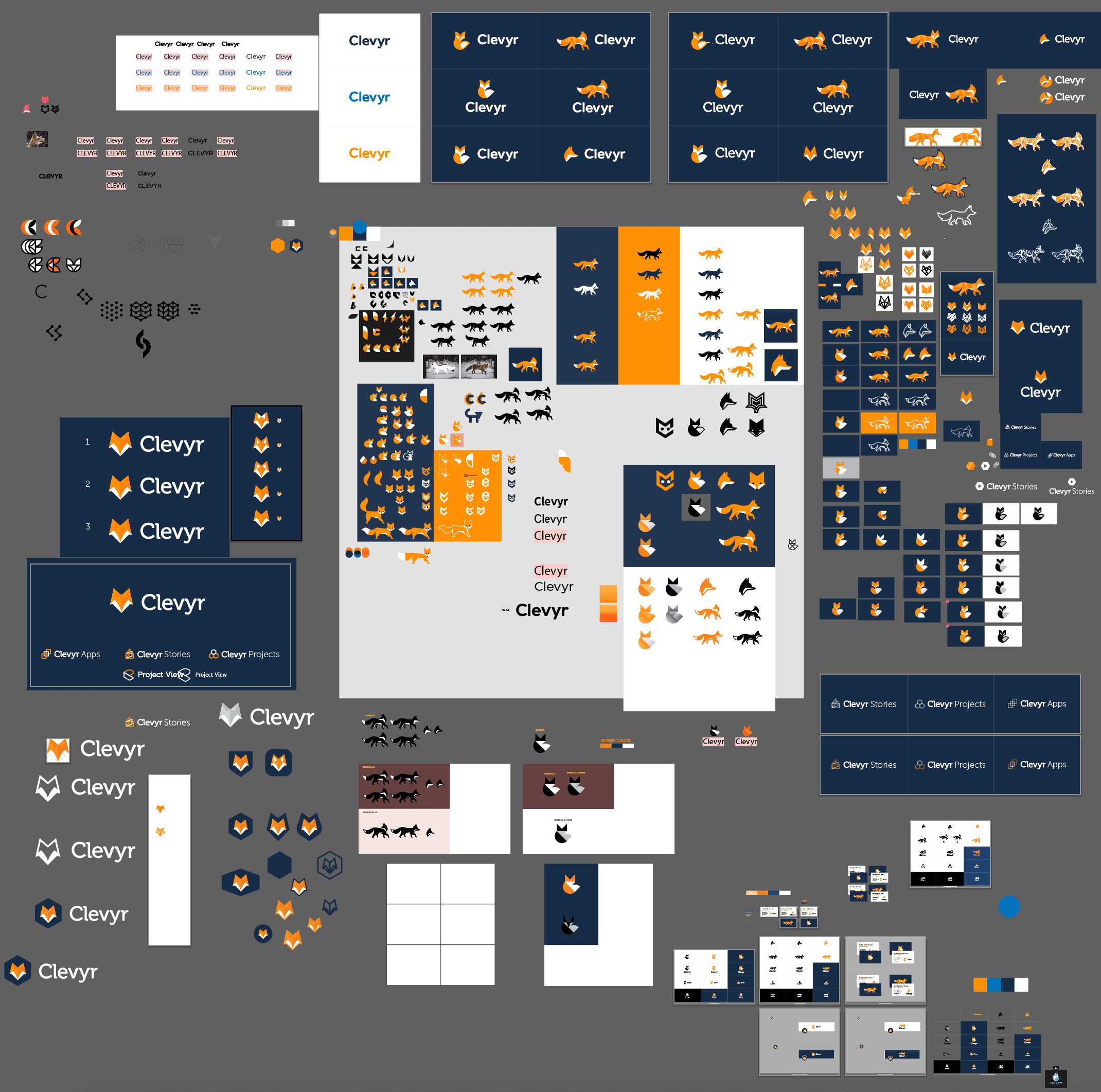 Clevyr Logo Redesign Exploration and Ideation