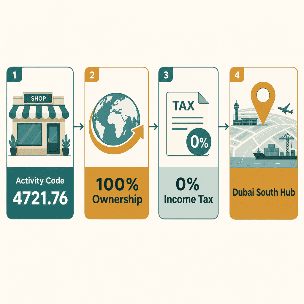 Infographic: Bread & Bakery Products Trading License in Dubai