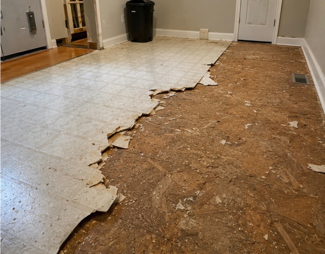 Solid hardwood flooring