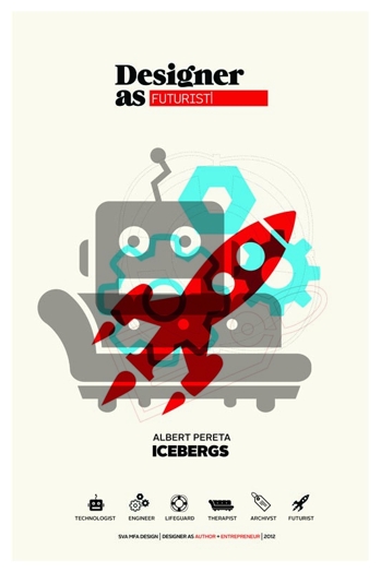 designer as futurist poster