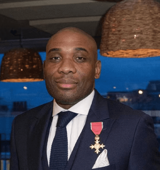 serious looking man in suit