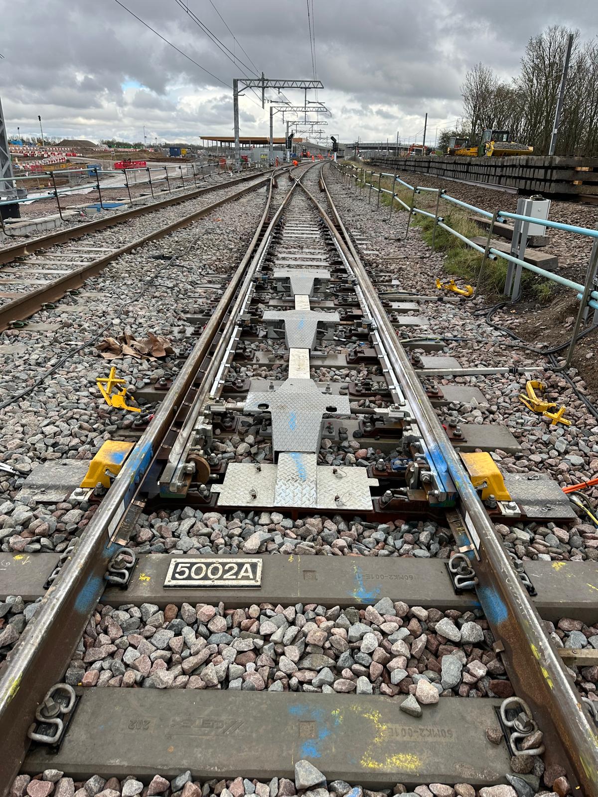 An electrical rail project completed by DPH 