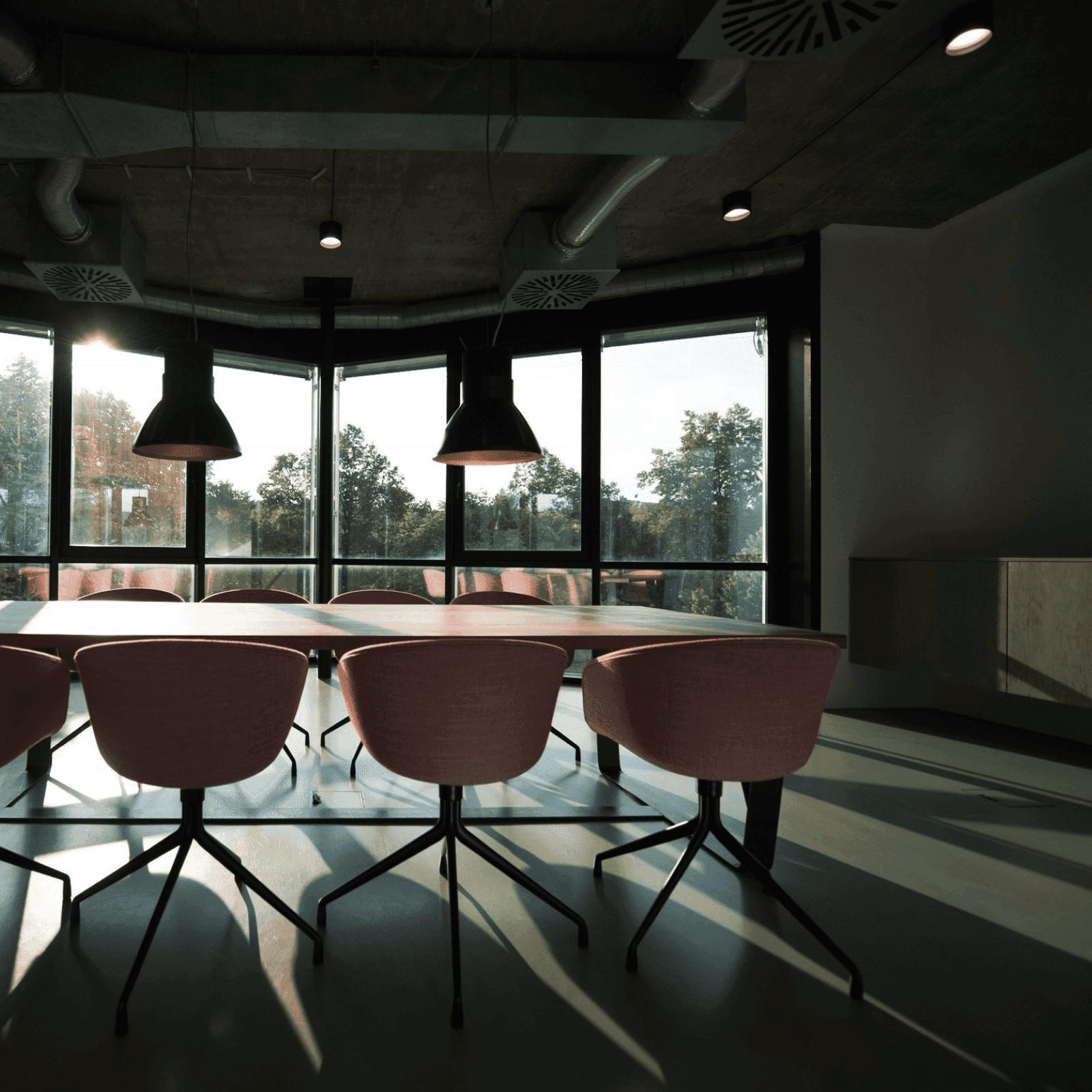 Modern Boardroom For A Leadership Retreat - Eventive Georgia