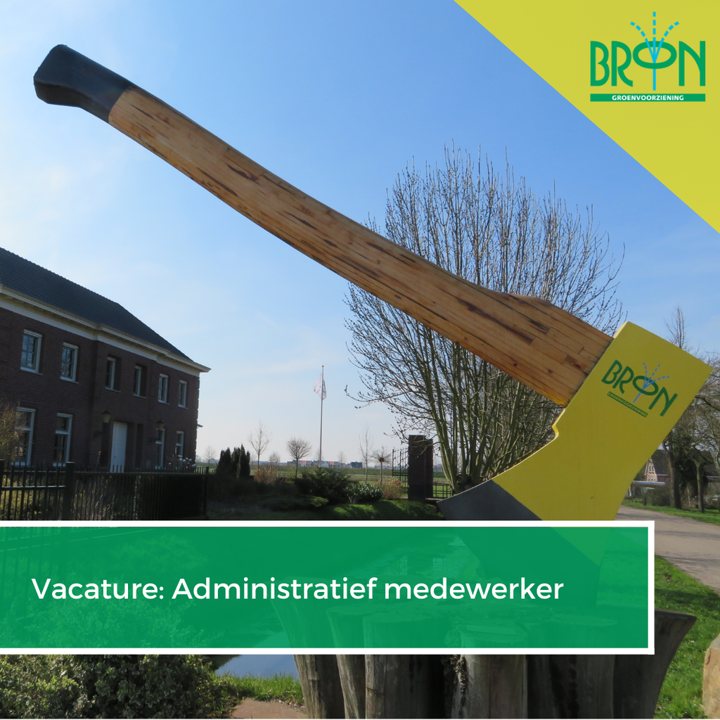 Vacature-advertentie van Bron Groenvoorziening