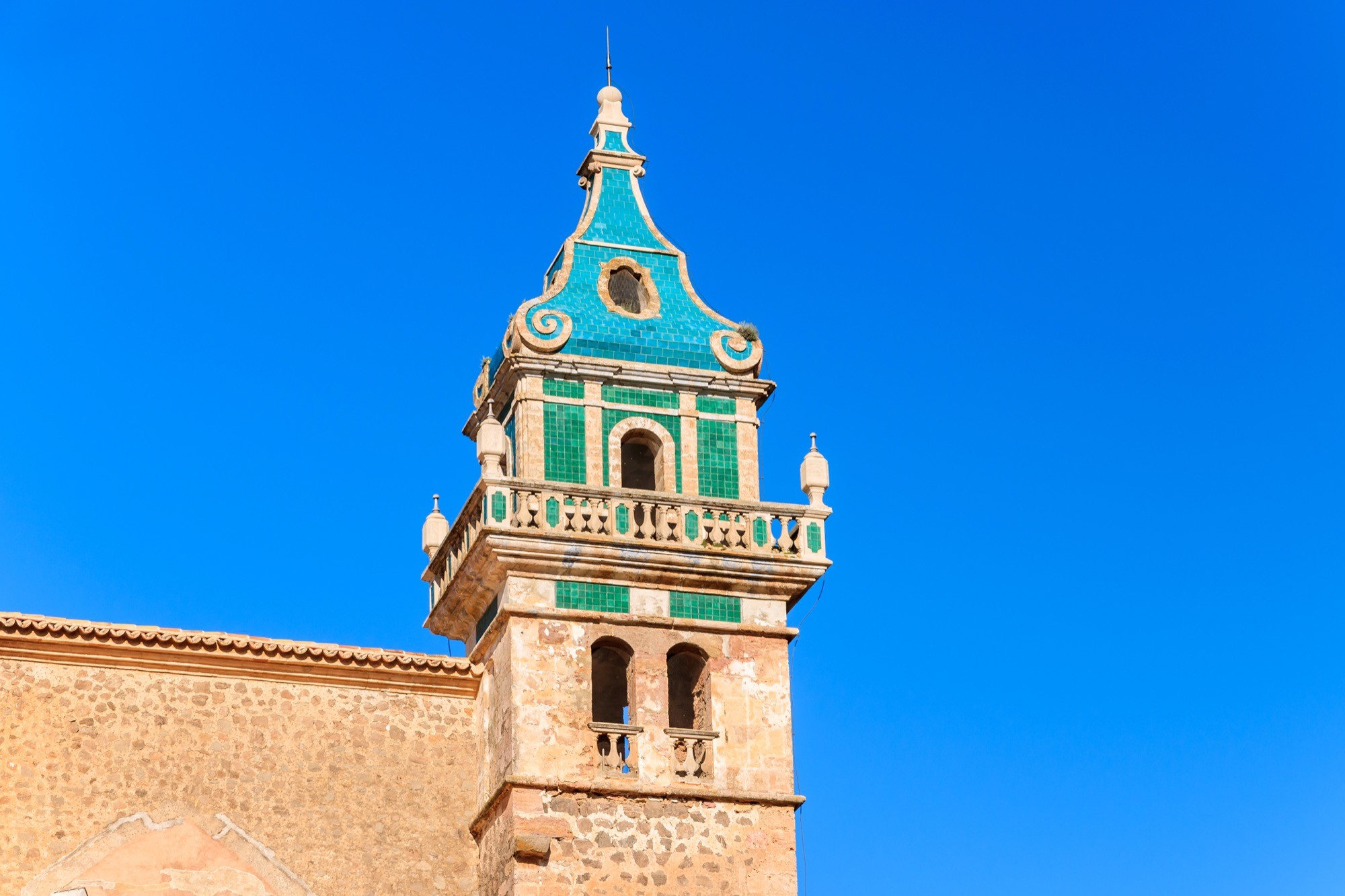 El campanario de la Cartuja de Valldemossa