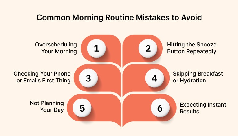 Common Morning Routine Mistakes to Avoid