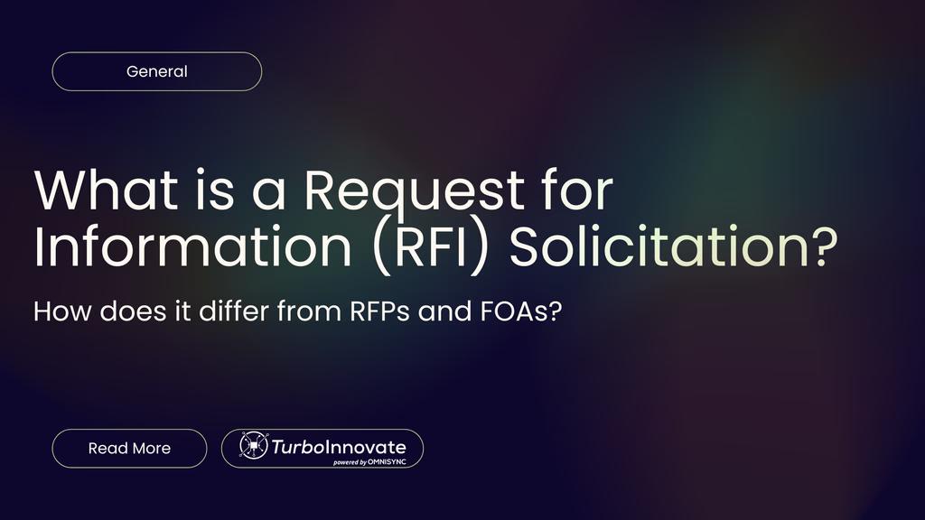 What is a Request for Information (RFI) Solicitation?