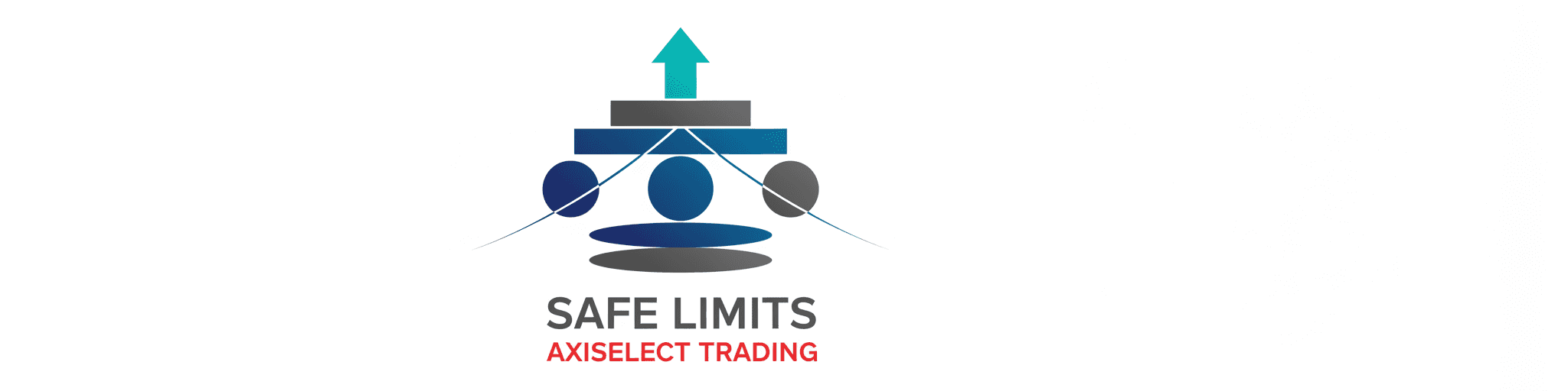 Minimalist shapes and capstone illustrating the concept of risk limits and safeguarding capital