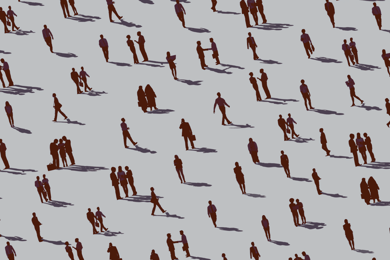 group of business people stock image