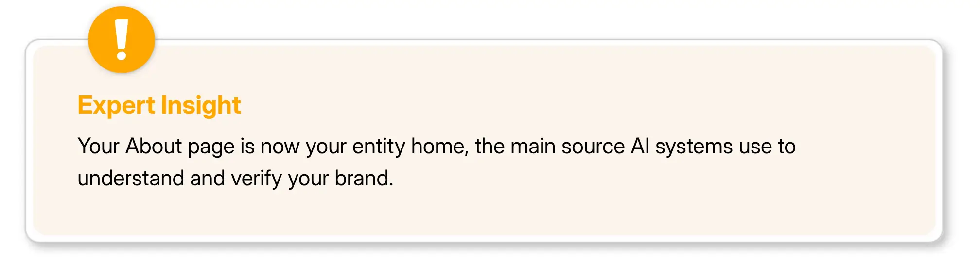 Expert insight about improtance of About Us page