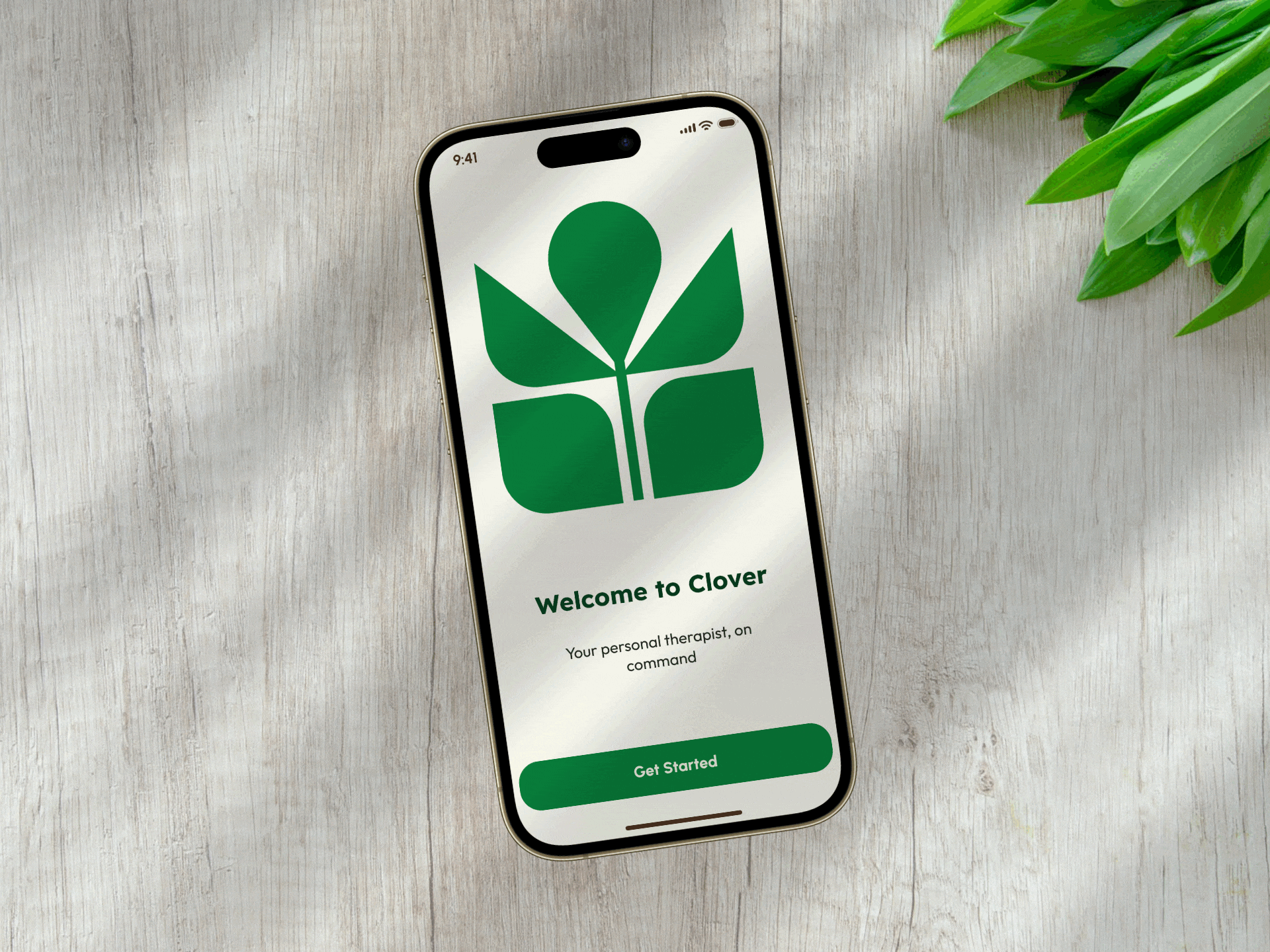 mental health AI app screen design