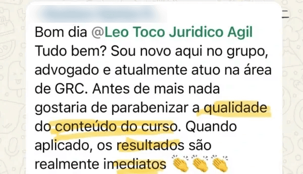Depoimento de aluno 10